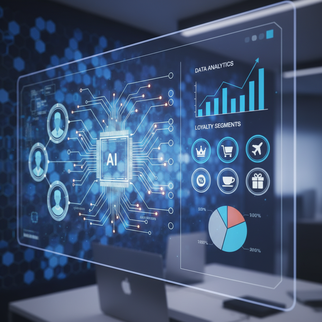 AI personalizing loyalty rewards and program tiers