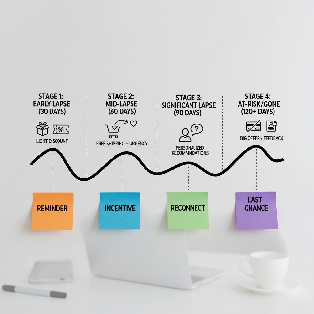 Ecommerce Win-Back Campaign Timeline and Offers