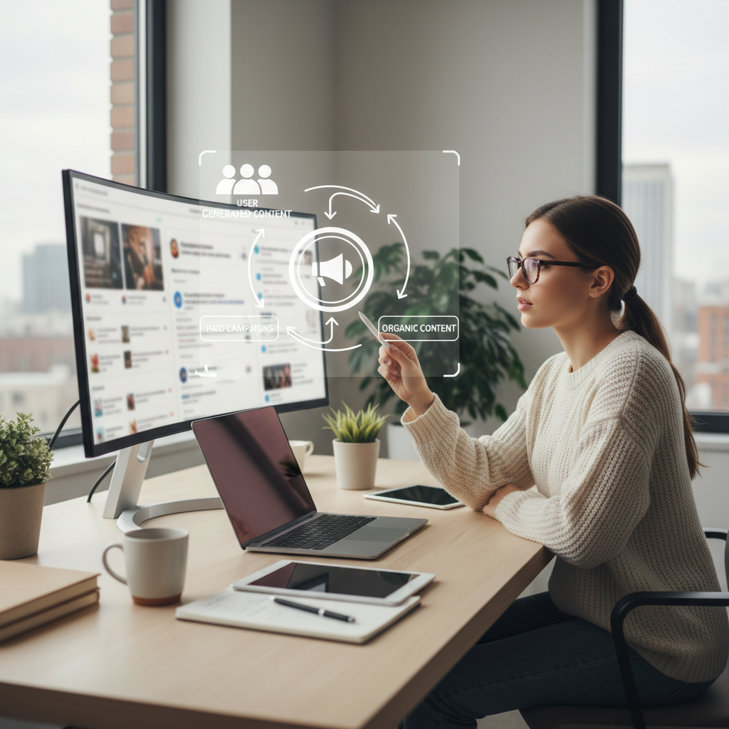 Marketer collecting and repurposing UGC for campaigns