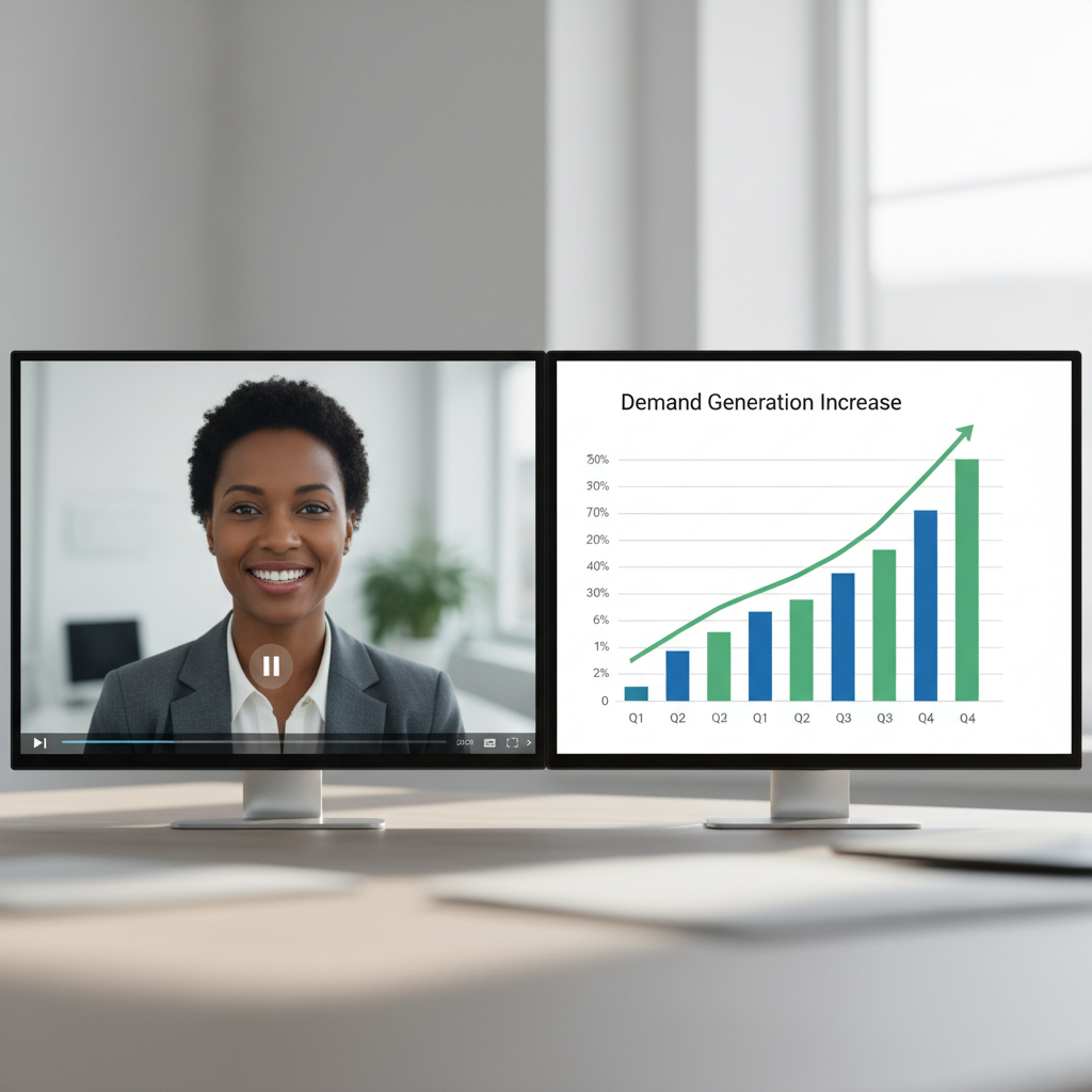 Impact of video case studies on B2B demand generation