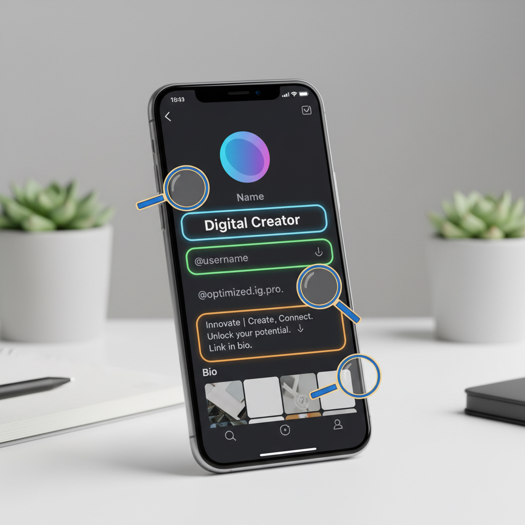 Optimized Instagram Profile for Search Discovery