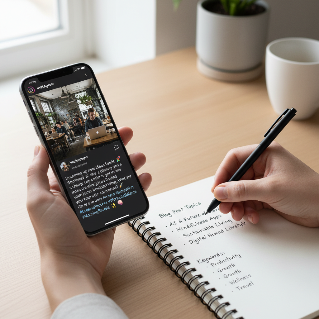 Engaging Instagram Caption with Keywords