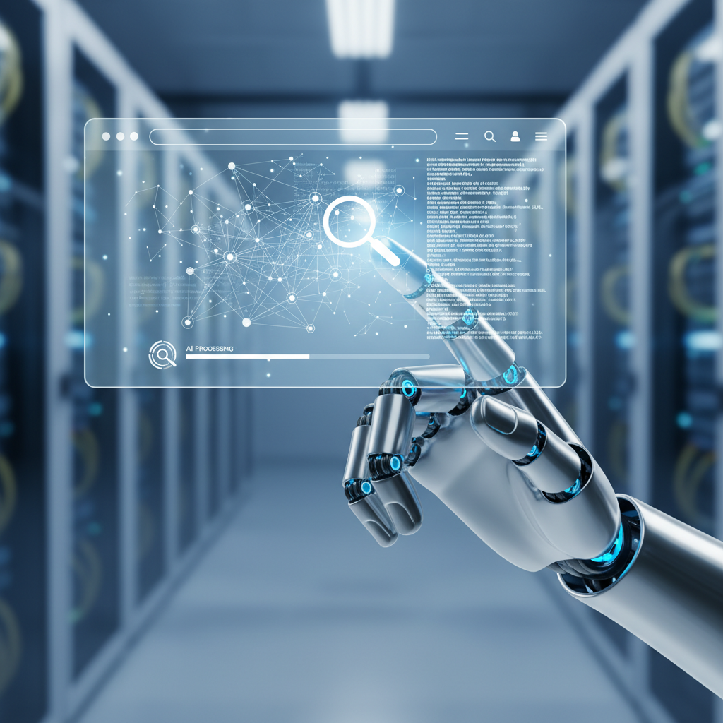AI crawling and indexing a website