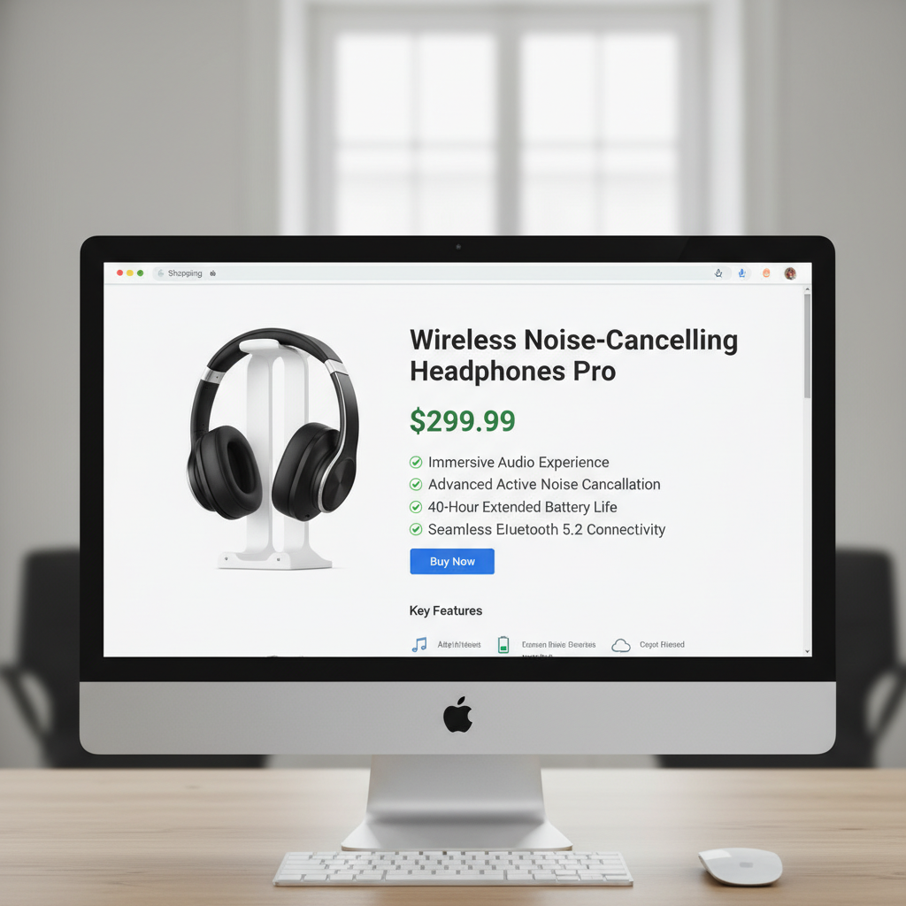 Optimized product description for Google Shopping
