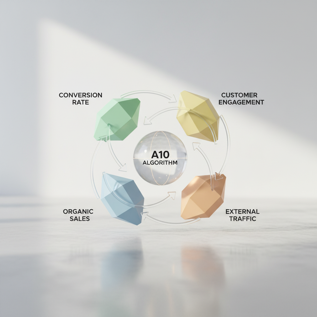 Amazon A10 algorithm ranking factors for sellers