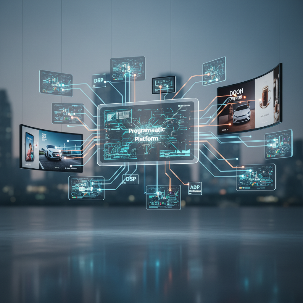 Programmatic DOOH integration with digital campaigns