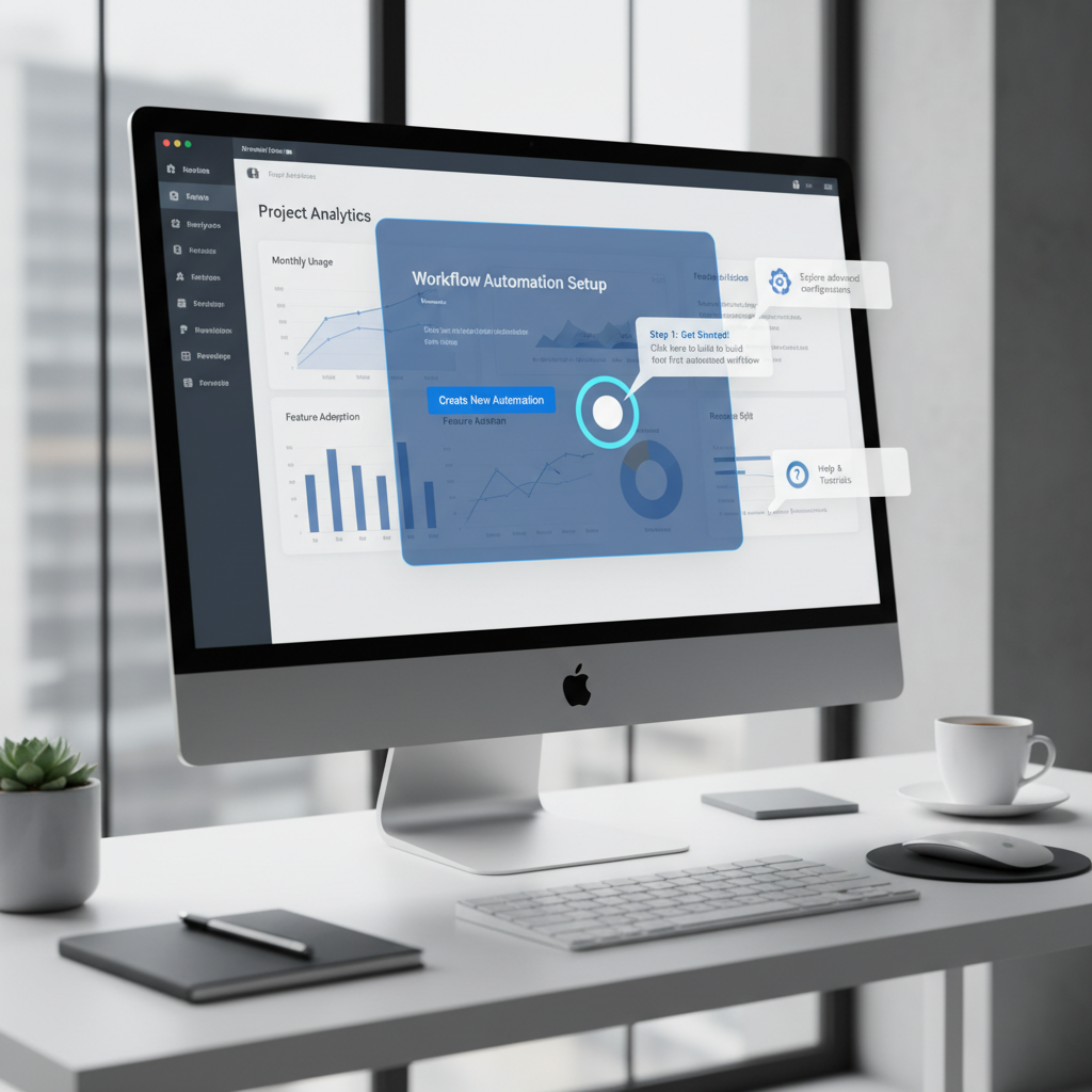 In-Product Marketing Guided Tour Example