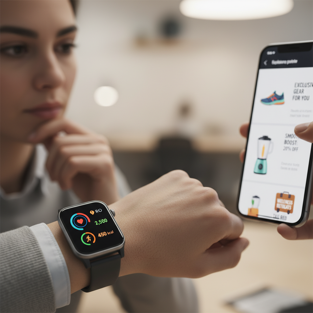 Hyper-personalized marketing using wearable biometric data