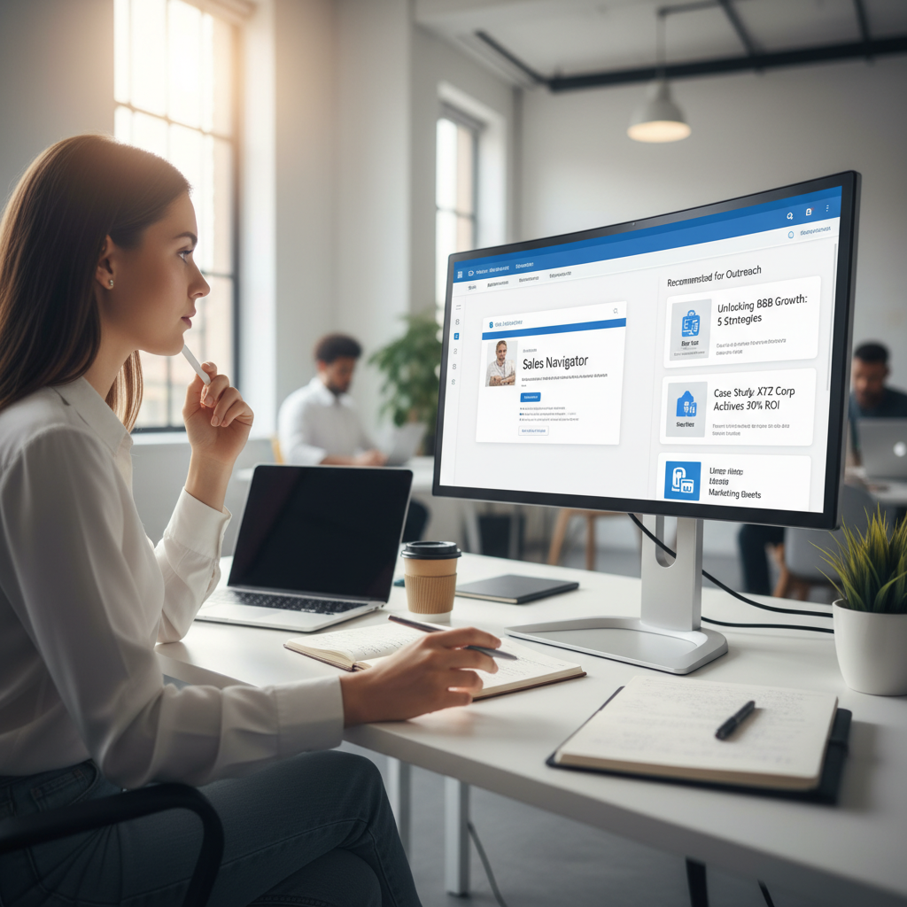 SDR Content Marketing with Sales Navigator