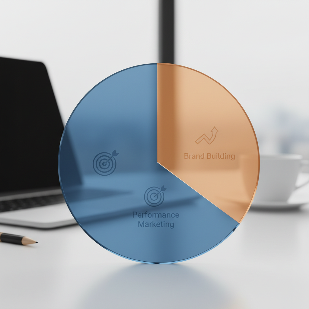 Marketing Budget Split: Brand vs. Performance