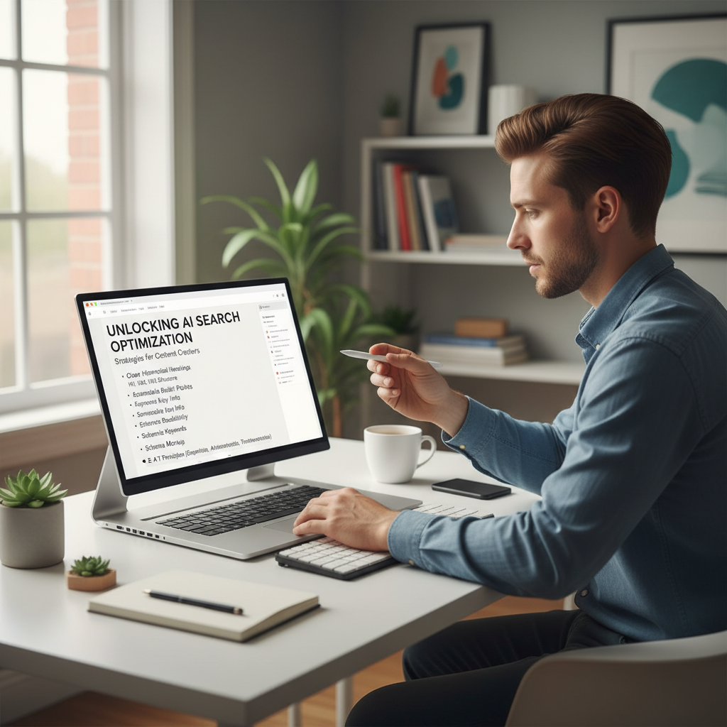 Optimizing content for AI search engines