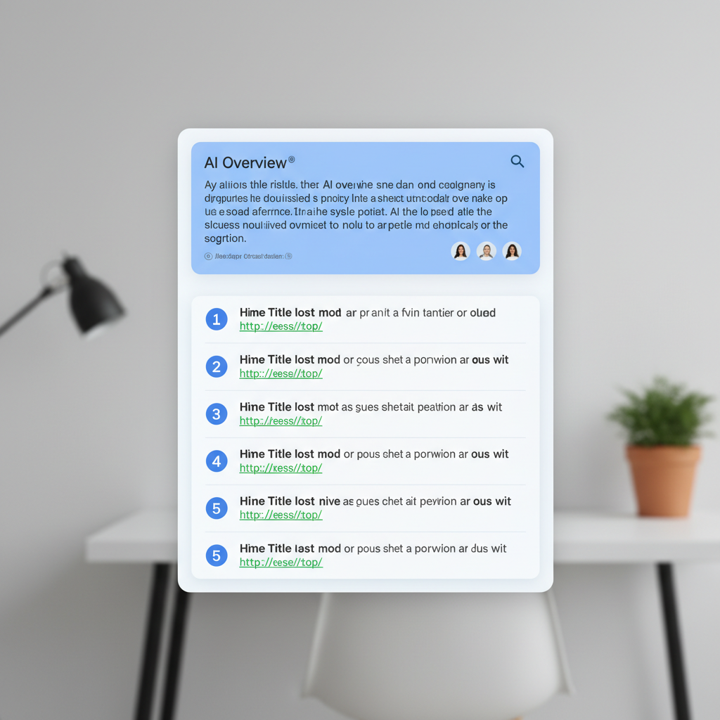 AI Overview box on a SERP highlighting fresh content