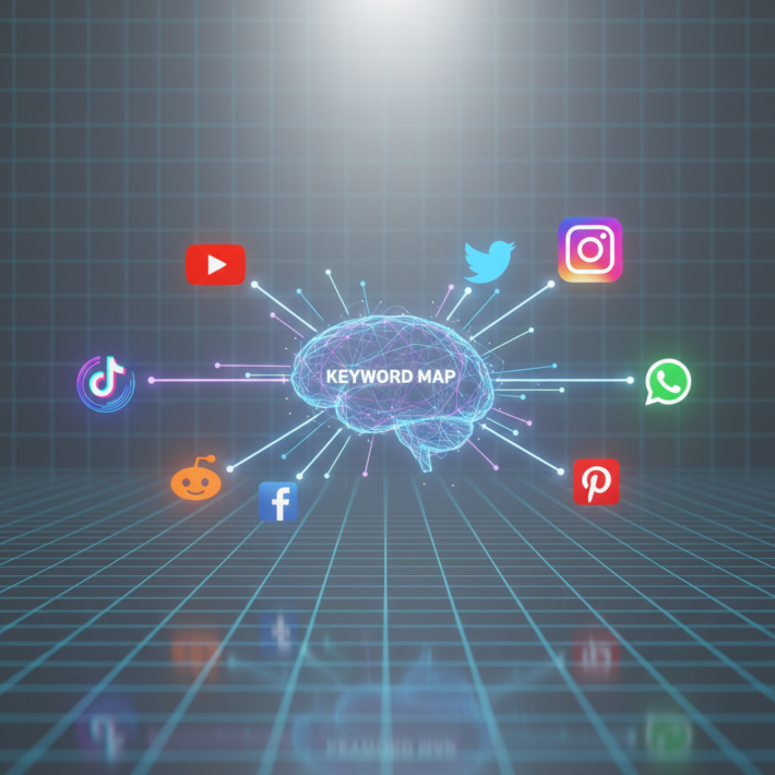 Crafting a Powerful Social Search Keyword Map for Growth