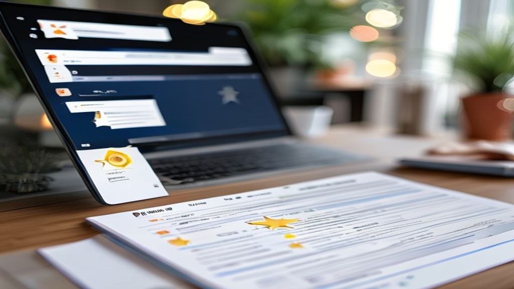 Standard search result versus rich snippet showing star ratings and review count for product review snippets SEO
